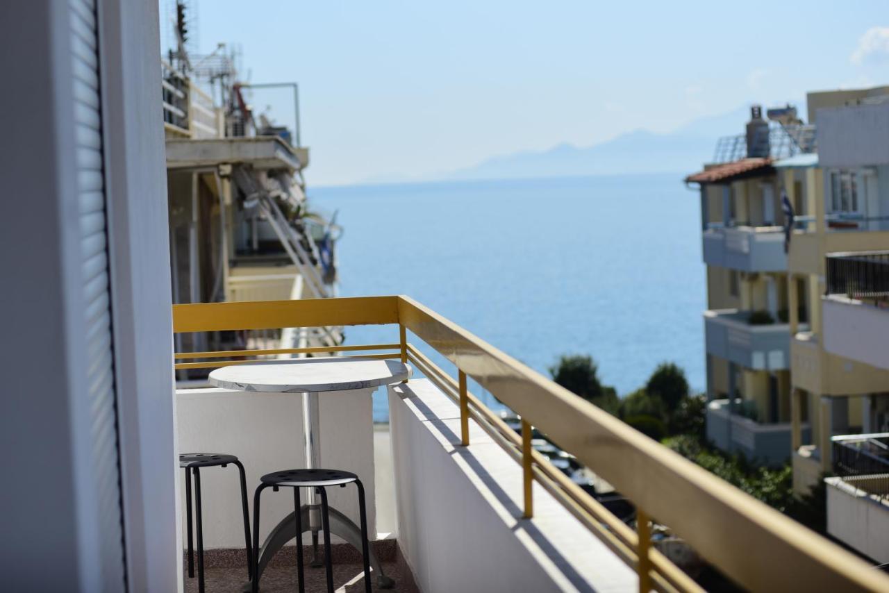 Urban Kalamitsa Beach Appartment Kavala Esterno foto