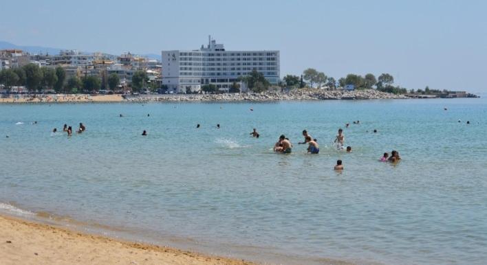 Urban Kalamitsa Beach Appartment Kavala Esterno foto